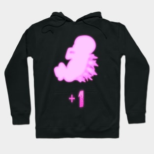 Gojira +1 Dorsal Fetus Pink Hoodie